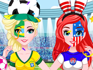 Bffs World Cup Face Paint